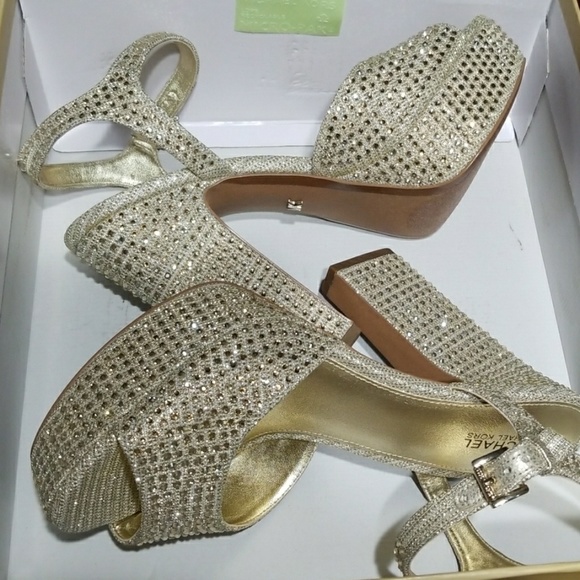 Michael Kors Beautiful open toe "Bennett Platform" - Picture 6 of 8